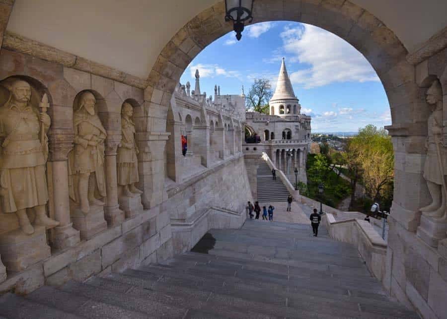 Fishermen's Bastion in Budapest Old Town