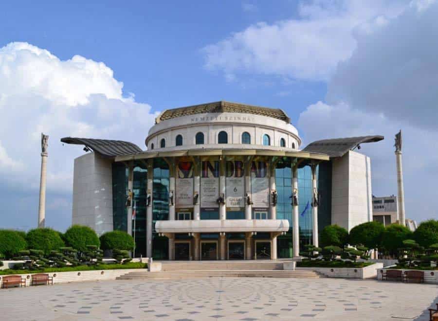 National Theater cultural venue in Budapest
