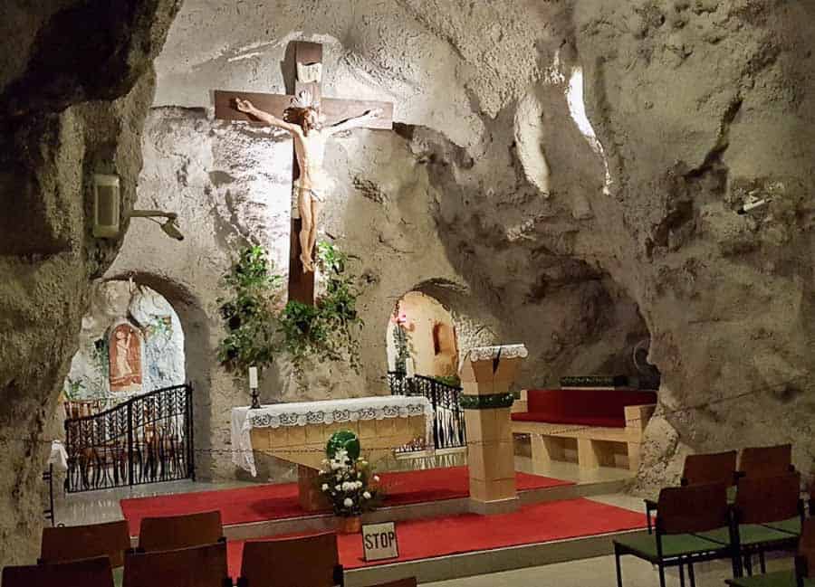 Inside the Cave Church