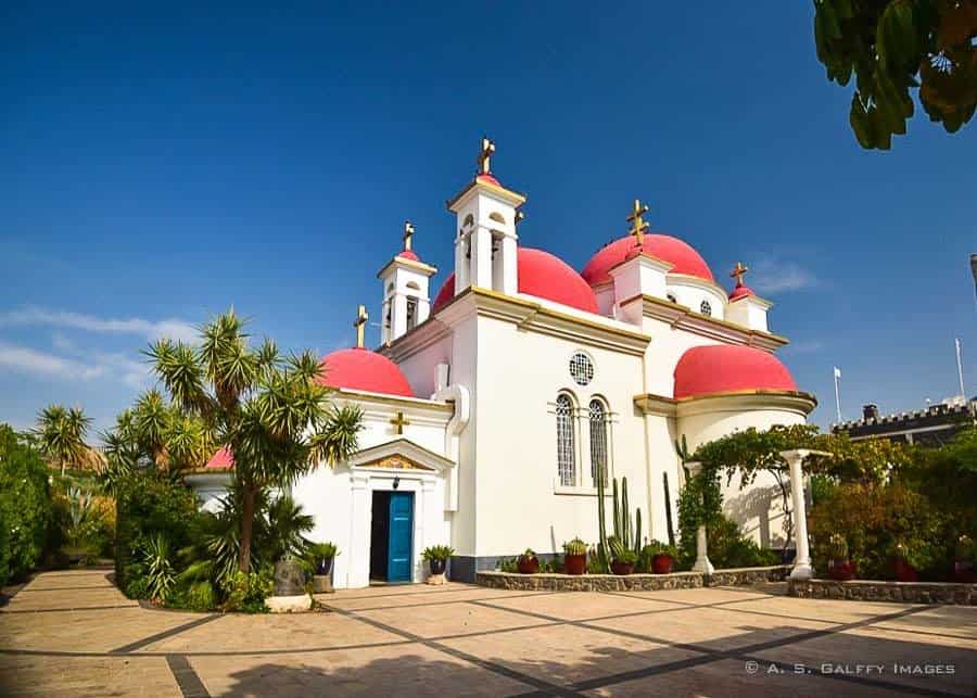 Israel itinerary: Church of the 12 Apostoles