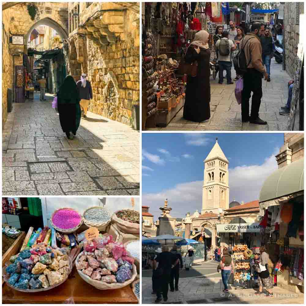 Streets in Old City Jerusalem