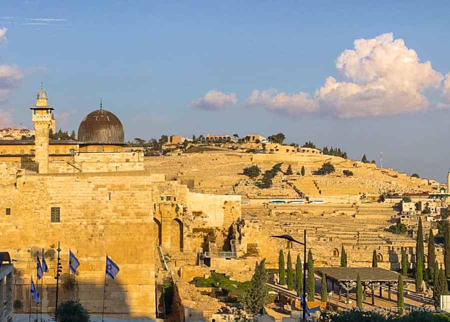 View of the Mount of Olives
