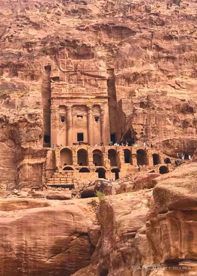 The Royal Tombs in Petra