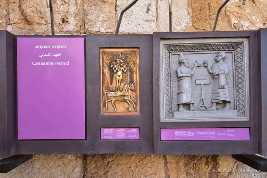 Exhibits in the Tower of David Museum