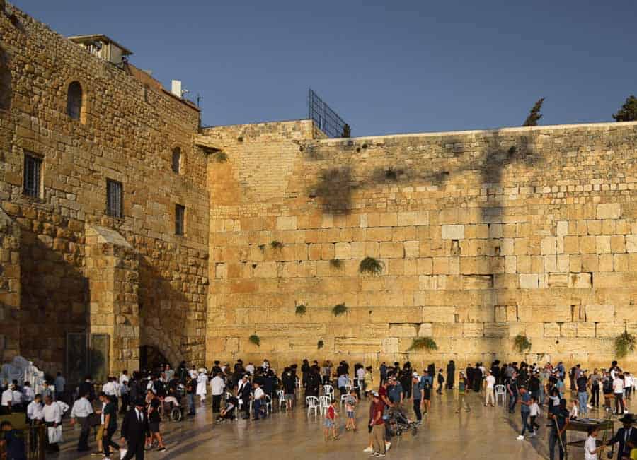 The Western Wall in Jerusalem
