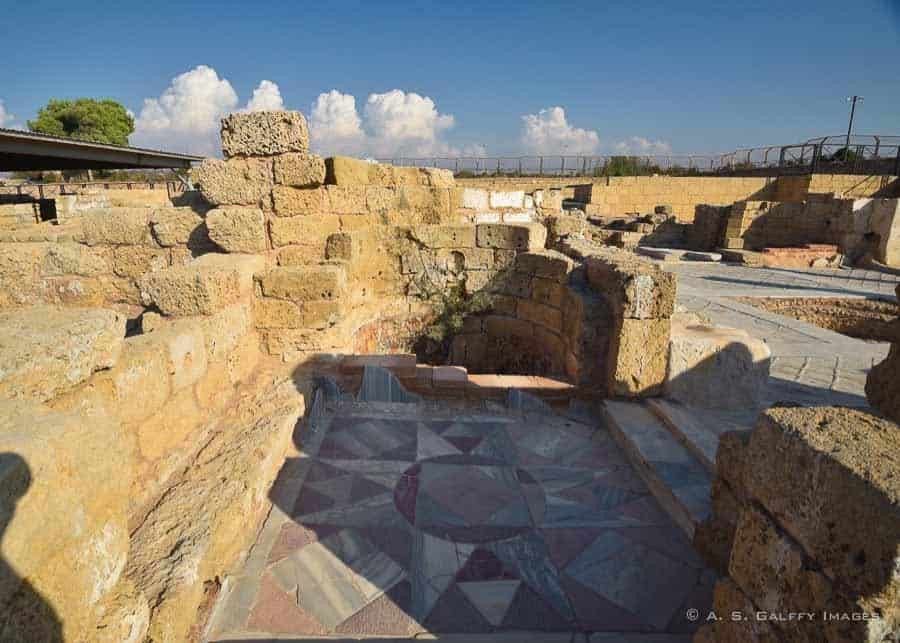 Best places to visit in Israel: the ruins of Caesarea