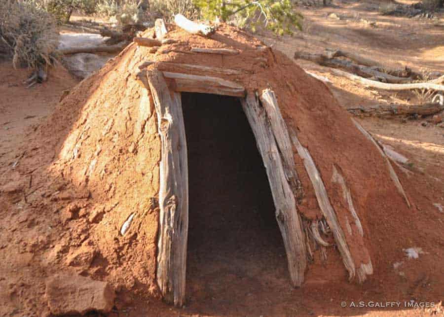 Pit houses in Arizona