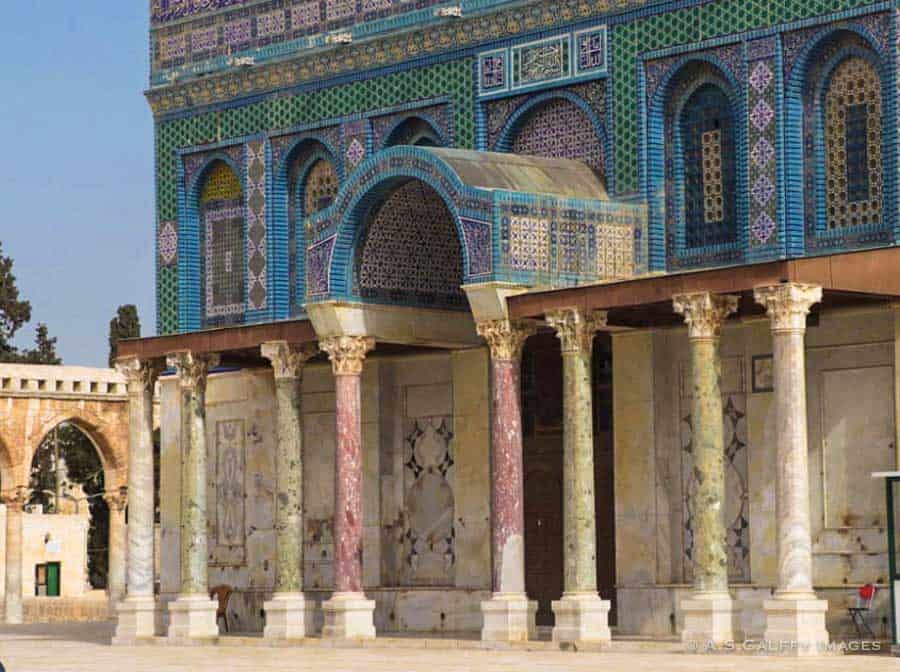 Dome of the Rock entrance