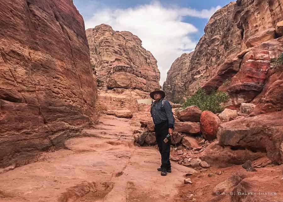 Visiting Petra in fall