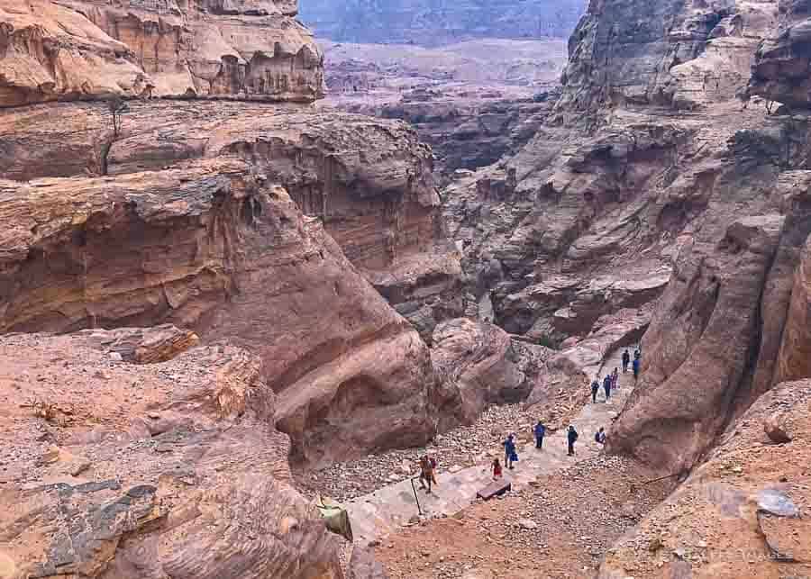 Trails in Petra