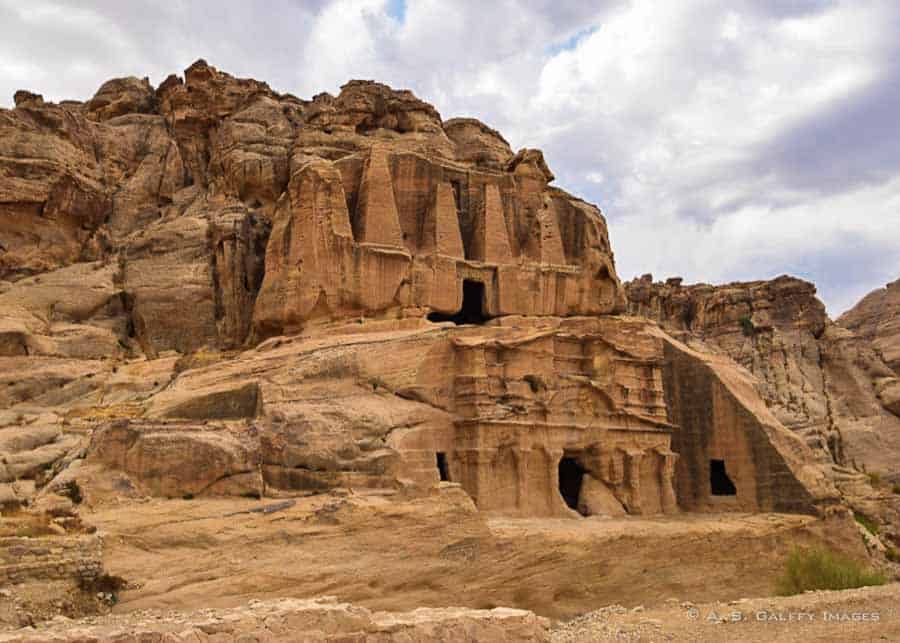 The Obelisk Tomb in Petra