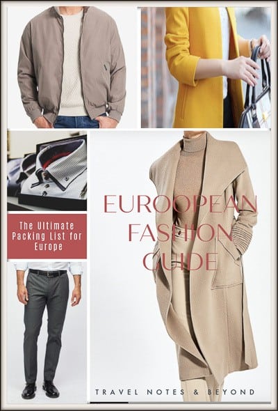 european casual wear