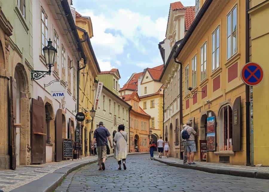 Street in Prague