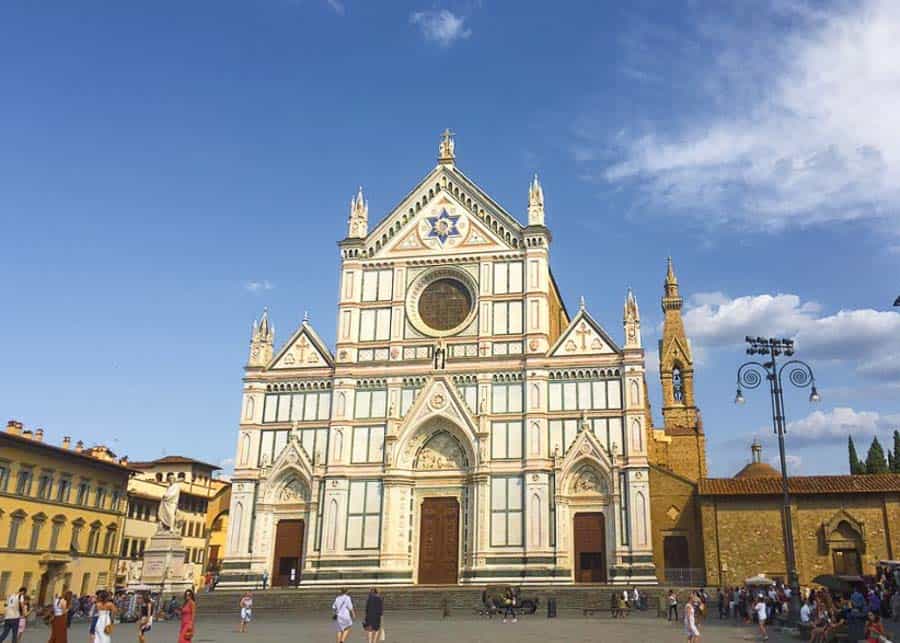 One day s in Florence: Basilica di Santa Croce
