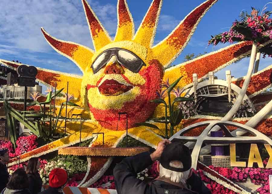 Float displayed after the Parade