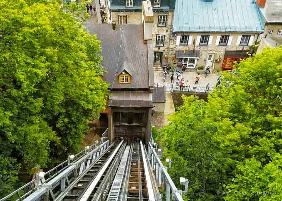 Old Quebec City funicular