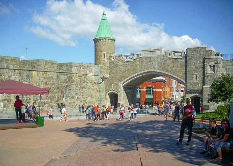 The citadel of Quebec City