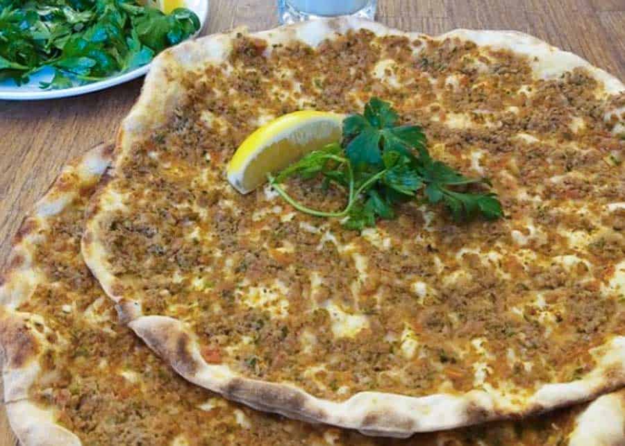 Lahmacun, Turkish food