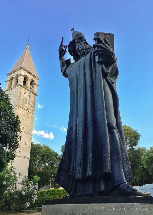 Image of the Statue of Grgur Ninski in Split