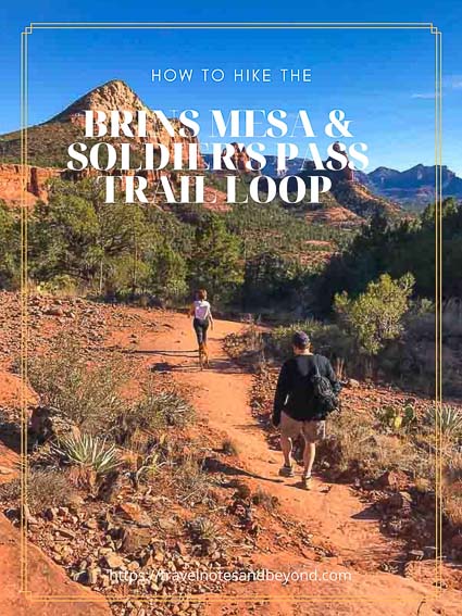 Hiking the Brins Mesa and Soldier's Pass Trail loop
